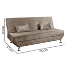 Sofá Cama Dubai Veludo Turkay Speciale Home