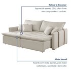 Sofá Cama Em Madeira Eucalipto 180cm Detroid Yescasa Veludo B