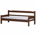 Sofá Cama Em Madeira Maciça Castanho