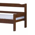 Sofá Cama Em Madeira Maciça Castanho