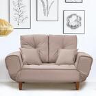 Sofá Cama Fortaleza Com Tecido Poliéster - Bege