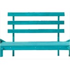 Sofá Cama Futon Country Comfort Stain Azul - Mão   Formão