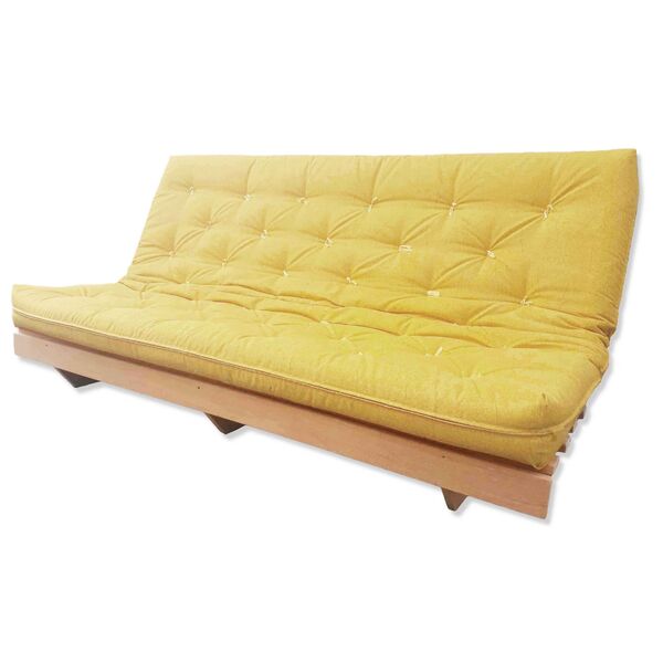 cama futon l acquablock amarelo bege