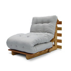 Sofá-cama Futon Slim S 01 Lugar Cor Gelo