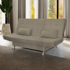 Sofá Cama Gabriel Suede Capuccino 3 Estágios Bnn Decor