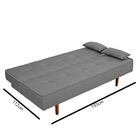 Sofá Cama Grafite Monarca Dicasa