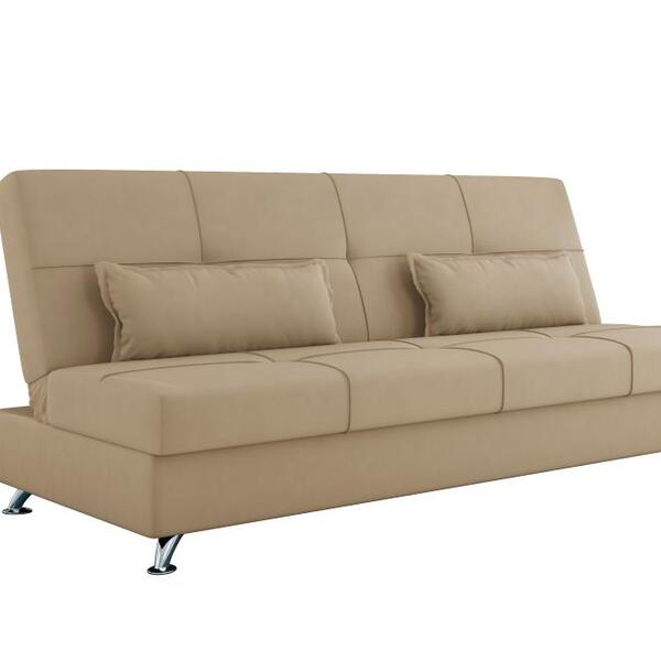 Sofá Cama Guaporé 4 Lugares 1,90m Capuccino - Xflex Sofás