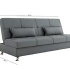 Sofá Cama Guaporé 4 Lugares 1,90m Cinza - Xflex Sofás