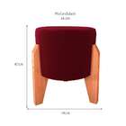 Sofá Cama Hebe 2 Lugares - Vermelho