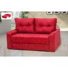 Sofá Cama Hebe 2 Lugares - Vermelho
