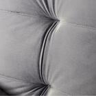 Sofá Cama Hollywood Com Tecido Veludo - Cinza