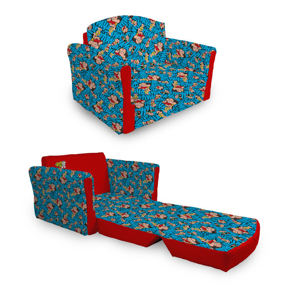 Sofá Cama Infantil Kids Turma Da Monica Ms 217