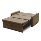 Sofá Cama Jade 1,36m Suede Cappuccino Adonai Estofados