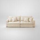 Sofá Cama Jupiter 3 Lugares Retrátil Reclinável 2,30m Boucle