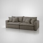 Sofá Cama Jupiter 3 Lugares Retrátil Reclinável 2,30m Boucle