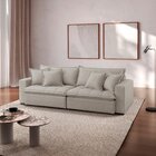 Sofá Cama Jupiter 3 Lugares Retrátil Reclinável 2,30m Boucle