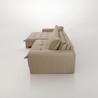 Sofá Cama Jupiter 3 Lugares Retrátil Reclinável 2,30m Linho C