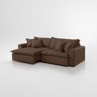 Sofá Cama Jupiter 3 Lugares Retrátil Reclinável 2,30m Veludo