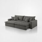 Sofá Cama Jupiter 3 Lugares Retrátil Reclinável 2,30m Veludo