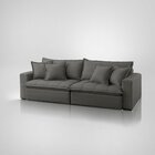 Sofá Cama Jupiter 3 Lugares Retrátil Reclinável 2,30m Veludo