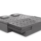 Sofá Cama King 5 Lugares 2,70m Amélia Suede