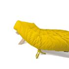 Sofa Cama King Amarelo Madeira Maciça Natural Sem Pintura