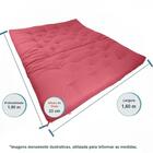 Sofa Cama King Goiaba Madeira Maciça Natural Sem Pintura