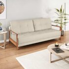 Sofá Cama Linho Azaléia Yescasa Cru