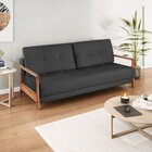 Sofá Cama Linho Azaléia Yescasa Grafite