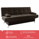 Sofá Cama Loft Reclinável Fume - Viero Móveis