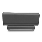 Sofá Cama Maite 1,80m 3 Lugares Suede Cinza Adonai Estofados