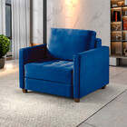 Sofá Cama Marcelle 1 Lugar 100 Solteiro Veludo Paris Pés De M