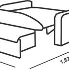 Sofá-cama Matrix Carol Espuma D20