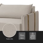Sofá Cama Mônaco Bege Retrátil 184 Cm Bege