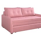 Sofa Cama Montreal Casal 157 Cm X 95 Cm Rosa