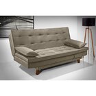 Sofá Cama Morganita 188 Cm Konfort King Veludo Capuccino