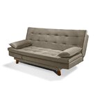 Sofá Cama Morganita 188 Cm Konfort King Veludo Capuccino