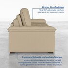 Sofá Cama Palmeira 3 Lugares Retrátil Reclinável 2,00m Veludo