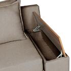 Sofá Cama Panamá Chenile Luxo Aveludado 3 Lugares Premium Ave