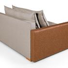 Sofá Cama Panamá Chenile Luxo Aveludado 3 Lugares Premium Cap