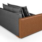 Sofá Cama Panamá Chenile Luxo Aveludado 3 Lugares Premium Chu