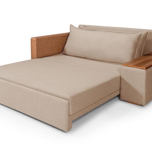 Sofá Cama Panamá Compose 2 Lugares Linho Império Estofados