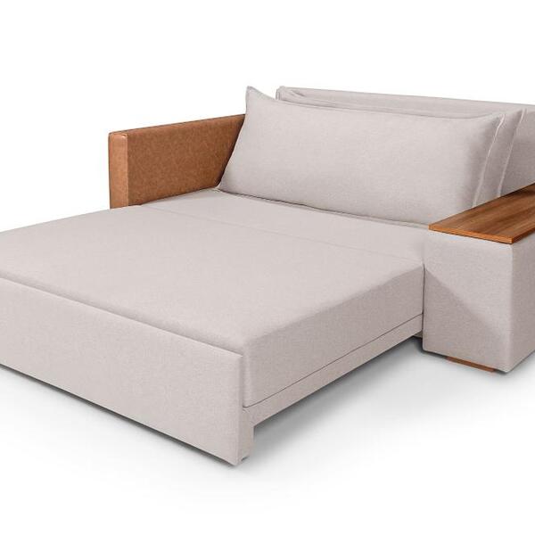 Sofá Cama Panamá Compose Linho 2 Lugares Império Estofados