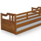 Sofá Cama Para Copa Solteiro De Madeira Maciça Vintage - Cast