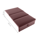 Sofá Cama Para Descanso Alice Veludo Rosê