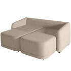 Sofá Cama Para Sala De Estar 2 Lugares 196cm Montserrat K01 L