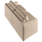 Sofá Cama Para Sala De Estar 3 Lugares 236cm Montserrat K01 V