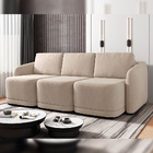 Sofá Cama Para Sala De Estar 3 Lugares 246cm Montserrat K01 V