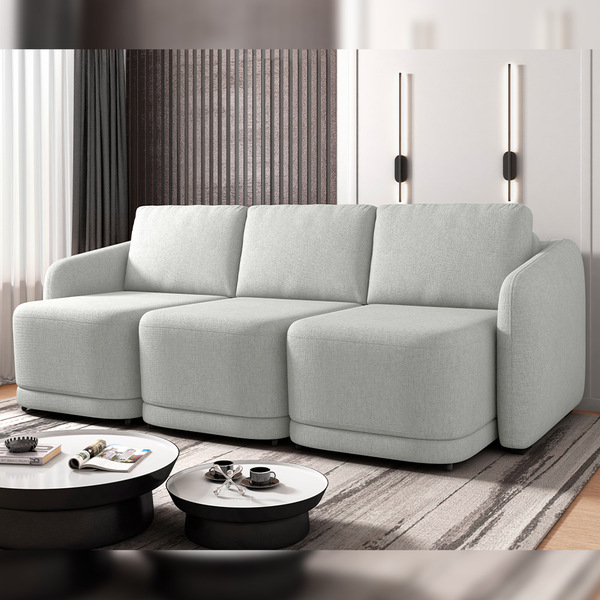 Sofá Cama Para Sala De Estar 3 Lugares 306cm Montserrat K01 L