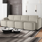 Sofá Cama Para Sala De Estar 4 Lugares 316cm Montserrat K01 B